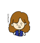 現場で働くおかあさん（個別スタンプ：24）