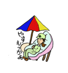 現場で働くおかあさん（個別スタンプ：30）