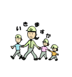 現場で働くおかあさん（個別スタンプ：37）