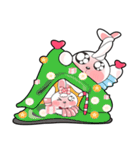 Feelgood Rabbit "Happy New Year"（個別スタンプ：1）