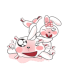 Feelgood Rabbit "Happy New Year"（個別スタンプ：34）