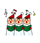 サンタとトナカイのクリスマス！（日本語）（個別スタンプ：10）