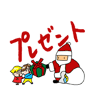 サンタとトナカイのクリスマス！（日本語）（個別スタンプ：16）