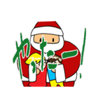 サンタとトナカイのクリスマス！（日本語）（個別スタンプ：19）