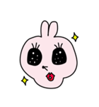 百面相うさぎもち（個別スタンプ：22）