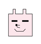 百面相うさぎもち（個別スタンプ：35）