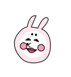 百面相うさぎもち（個別スタンプ：40）
