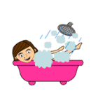 Little girl "Shaan" and Friends（個別スタンプ：38）