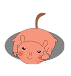 Cute Lazy Cat（個別スタンプ：9）