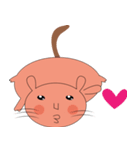 Cute Lazy Cat（個別スタンプ：36）