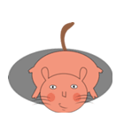 Cute Lazy Cat（個別スタンプ：39）