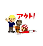 ジョリーくんとシャポーくん（個別スタンプ：3）
