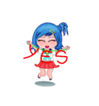 Colorful sailor girls gang（個別スタンプ：14）