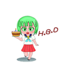 Colorful sailor girls gang（個別スタンプ：35）