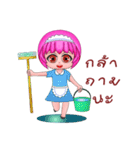 Little Maid Spicy（個別スタンプ：9）