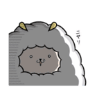 ひつじのモフモフ（個別スタンプ：5）