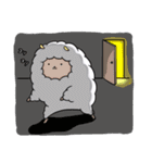 ひつじのモフモフ（個別スタンプ：17）
