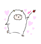 ひつじのモフモフ（個別スタンプ：19）