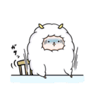 ひつじのモフモフ（個別スタンプ：25）