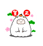 ひつじのモフモフ（個別スタンプ：40）