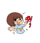 ハッピー子供（個別スタンプ：4）