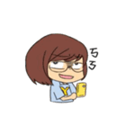 ハッピー子供（個別スタンプ：6）