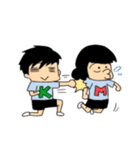 ハッピー子供（個別スタンプ：35）