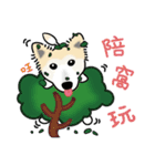 DuDu with the dog Clown（個別スタンプ：15）