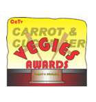 Carrot and Cucumber TV Anchor（個別スタンプ：2）