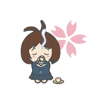 復活祭のなをみちゃんとにーなちゃん（個別スタンプ：26）
