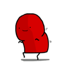 Red and not many Friends（個別スタンプ：21）