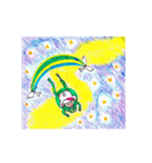 空と海と愛と絆の遊園地（個別スタンプ：27）