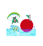 空と海と愛と絆の遊園地（個別スタンプ：30）