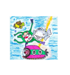 空と海と愛と絆の遊園地（個別スタンプ：34）