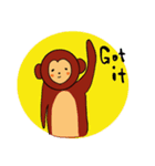 お猿の出番（個別スタンプ：19）
