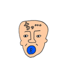 ひげ面おじさんの雑すぎておかしいスタンプ（個別スタンプ：5）