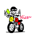 Biker of Qing Dynasty（個別スタンプ：22）
