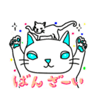 かぶり物のネコ×ねこ（個別スタンプ：20）