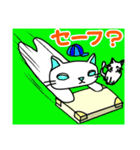 かぶり物のネコ×ねこ（個別スタンプ：21）