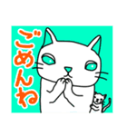 かぶり物のネコ×ねこ（個別スタンプ：35）