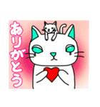 かぶり物のネコ×ねこ（個別スタンプ：36）