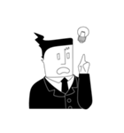 彼は誰？（個別スタンプ：3）