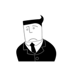 彼は誰？（個別スタンプ：38）