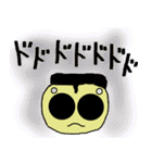 鼻の穴がでかいけどガンバっている人。（個別スタンプ：22）