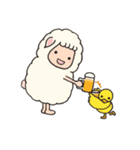 ひつじのモコとひよこのノコ（個別スタンプ：5）
