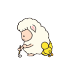 ひつじのモコとひよこのノコ（個別スタンプ：8）