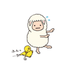 ひつじのモコとひよこのノコ（個別スタンプ：10）
