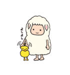 ひつじのモコとひよこのノコ（個別スタンプ：11）