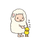 ひつじのモコとひよこのノコ（個別スタンプ：21）