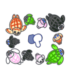 Tortoises Family(English)（個別スタンプ：22）